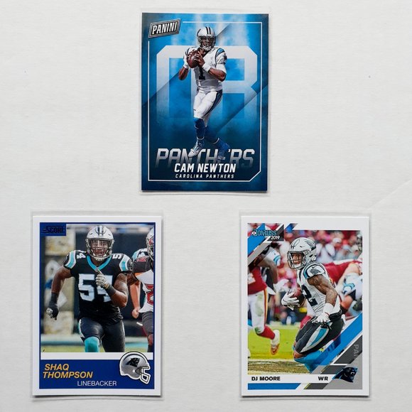 Carolina Panthers 9 Card Lot - FTBL [5_1] - Picture 7 of 8